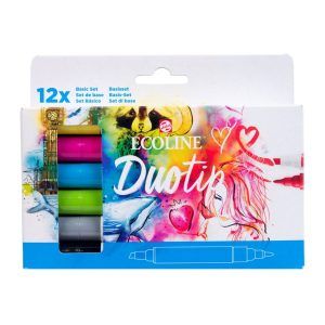 ROTULADOR Talen´s ECOLINE DUOTIP BASIC SET 12
