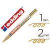 ROTULADOR Edding 751 Trazo 1-2mm (Oro)