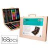 SET PINTURAS 168-Pzas C/MADERA