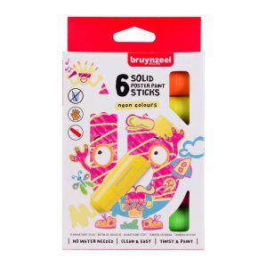 TEMPERA SOLIDA Talen´s 6-Colores NEON