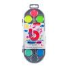 ACUARELA SOLIDA Talen´s 12-Colores 6Neon+6Metaliz.
