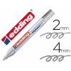 ROTULADOR Edding 750 Trazo 2-4mm (Plata)