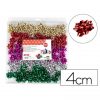 LAZOS REGALO 4cm SURTIDOS METALIZADOS C/100
