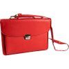 CARTERA DOCUMENTOS C/CORREA ROJA 390x280 ROJA