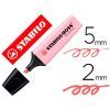 RESALTADOR FLUOR Stabilo Boss PASTEL (Rubor Rosa)