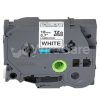 CINTA ROTULAR Compatible Brother TZ241 18mm x 8mt  FONDO/Bla