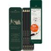 LAPICES GRAFITO Faber-Castell 6u. PIT C/Metal Artistico