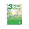 LIBRETA Liderpapel Folio Pautaguia Tapa Blanda 80H 80gr 3m