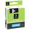 CINTA ROTULAR Dymo (D1) 19mm x7mt (Negro,VERDE)