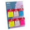 NOTAS ADHESIVAS Apli 75x75 TRANSPARENTES
