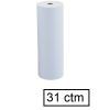 BOBINA PAPEL EMBALAR 31ctm Blanco (6-Kg-390m)