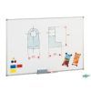 PIZARRAS ROTULADOR 120x180 IMANTADA M/Aluminio