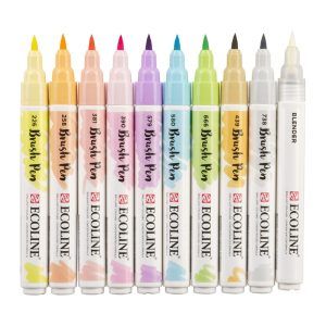 ROTULADOR Talen´s ECOLINE 10-Colores PASTEL