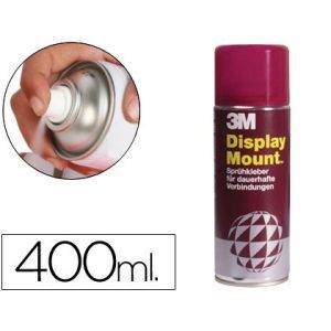 PEGAMENTO SPRAY 3-M Display-Mount 400ml (Lila) Permanente