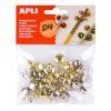 CASCABELES ORO Y PLATA 40U.
