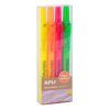 RESALTADOR FLUOR Apli 4u. RETRACTABLE HIGHLIGTHER