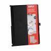 CARPETA CLIPBOARD A-4 PLEGABLE PASTICO NEGRO