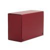 CAJA PROYECTOS 120mm c/ BROCHE (Burdeos)