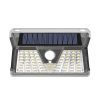 APLIQUE LED SOLAR 260LM NEGRO ELBAT