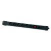 BASE MULTIPLE 6 TOMAS SOBRETENSION ALUMINIO ELBAT