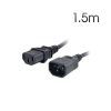 CABLE ALIMENTACION EXTENSION PC 1.5METROS CROMAD