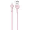 CABLE NB132 CARGA RAPIDA USB - LIGHTNING | 2A | 1 METRO | ROSA XO