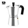 CAFETERA VITRO EXPRES 3 TAZAS ALUMINIO ANTIADHERENTE CALDERIN SIN CANTOS