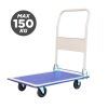 CARRETILLA METALICA PLEGABLE CON RUEDAS MAX 150KG 810X470MM BLIM