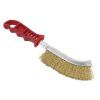 CEPILLO ALAMBRE LATONADO 200MM MANGO PLASTICO SINDEX