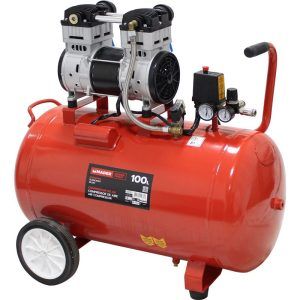 COMPRESOR 100L 2,0HP SILENCIOSO MADER