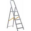 ESCALERA ALUMINIO 7 PELDAÑOS MADER