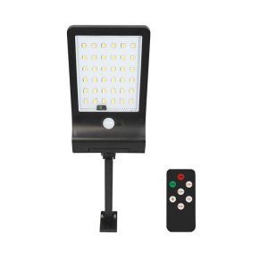 FAROLA LED SOLAR 3000K/4000K/6500K 350LM + SENSOR + MANDO ELBAT