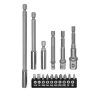 JUEGO 16 PCS ADAPTADORES + EXTENSIONES MADER