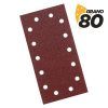 PACK 10 LIJAS RECTANGULARES GRANO 80 PARA BL0123, BL0422 BLIM