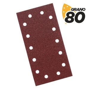 PACK 10 LIJAS RECTANGULARES GRANO 80 PARA BL0123, BL0422 BLIM