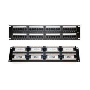 PANEL PARCHEO 48P 19" 2U UTP CAT 6 CROMAD