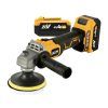 RADIAL 20V 115MM S/CARBONES + KIT PULIDO | 2 BATERIAS 4AH BLIM