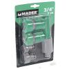SET 5 ACOPLES PARA MANGUERA 3/4 MADER