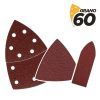 SET DE 9 LIJAS GRANO 60 PARA LIJADORA BL0137