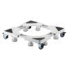 SOPORTE/BASE AJUSTABLE SERIE PRO CON RUEDAS PARA NEVERA Y LAVADORAS CROMAD