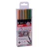 ROTULADOR Apli vintage Punta Pincel Set-12u.