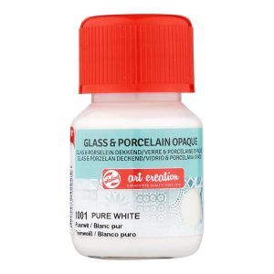 PINTURA Vidrio & Porcelano Talen´s Opaco 30ml Blanco Puro 10