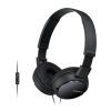 AURICULAR DIADEMA CON MICRÓFONO MP3 NEGRO SONY