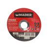 DISCO ABRASIVO INOX CORTE 115 MM MADER