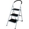 ESCALERA DOMESTICA EN ACERO Y GOMA 3P. MADER