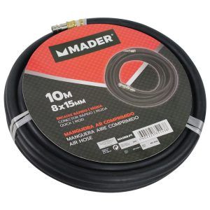 MANGUERA AIRE 10 MTS CON CONEXIONES RAPIDAS MADER