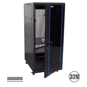 RACK 19" 32U 600X800 PERFORADO CROMAD