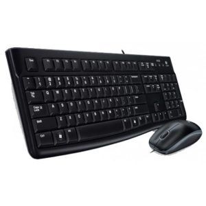 TECLADO+RATON LOGITECH MK120 NEGRO