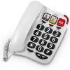 TELEFONO FIJO TECLAS XXL 3295B BLANCO SPC