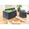 CAJA PORTATODO 28,5x20,3x38cm TELA Pvp.2u.